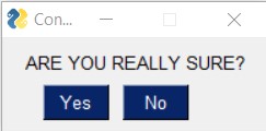 Final Confirmation Message
